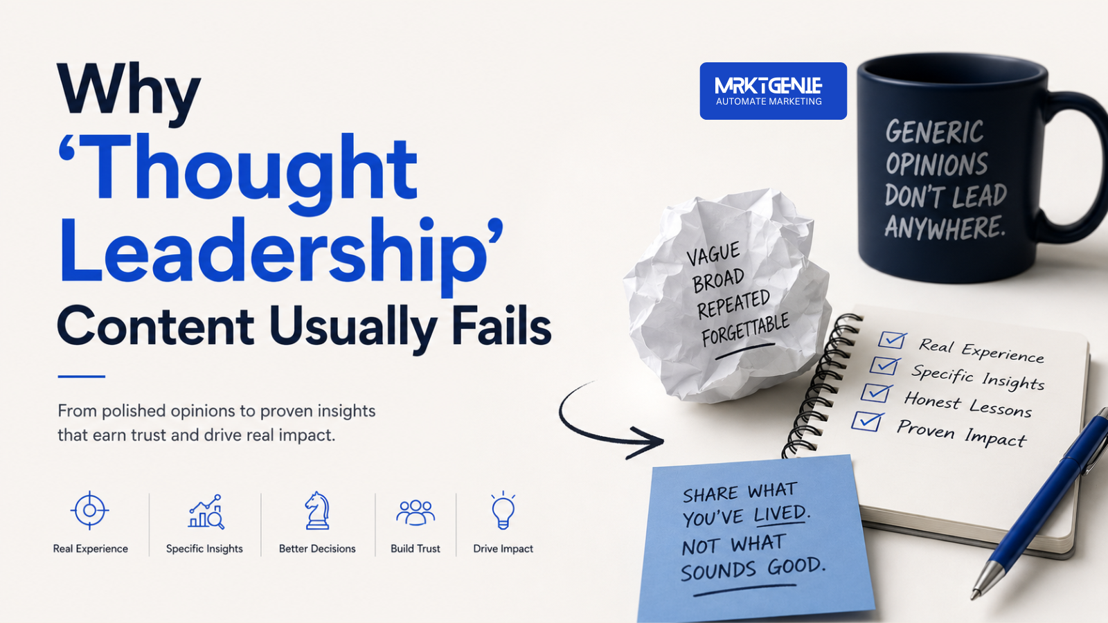 Why “Thought Leadership” Content Usually Fails hero image