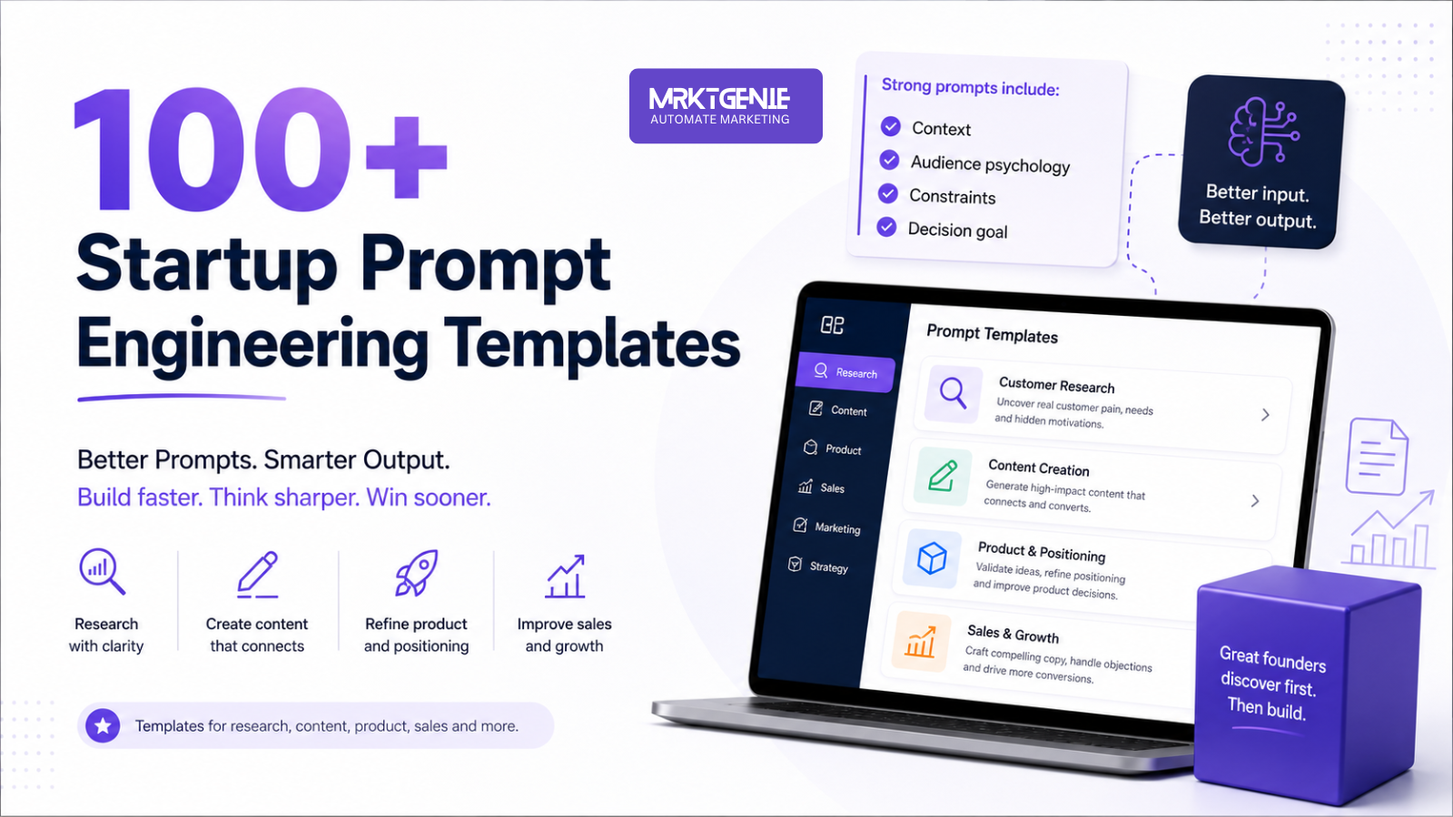 100+ Startup Prompt Engineering Templates for Founders hero image