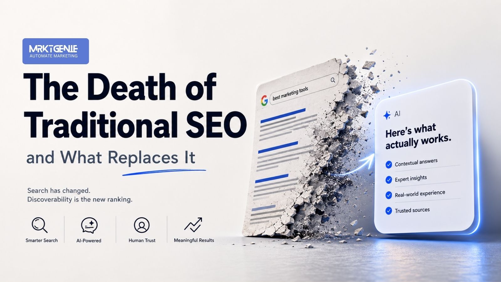 The Death of Traditional SEO and What Replaces It hero image