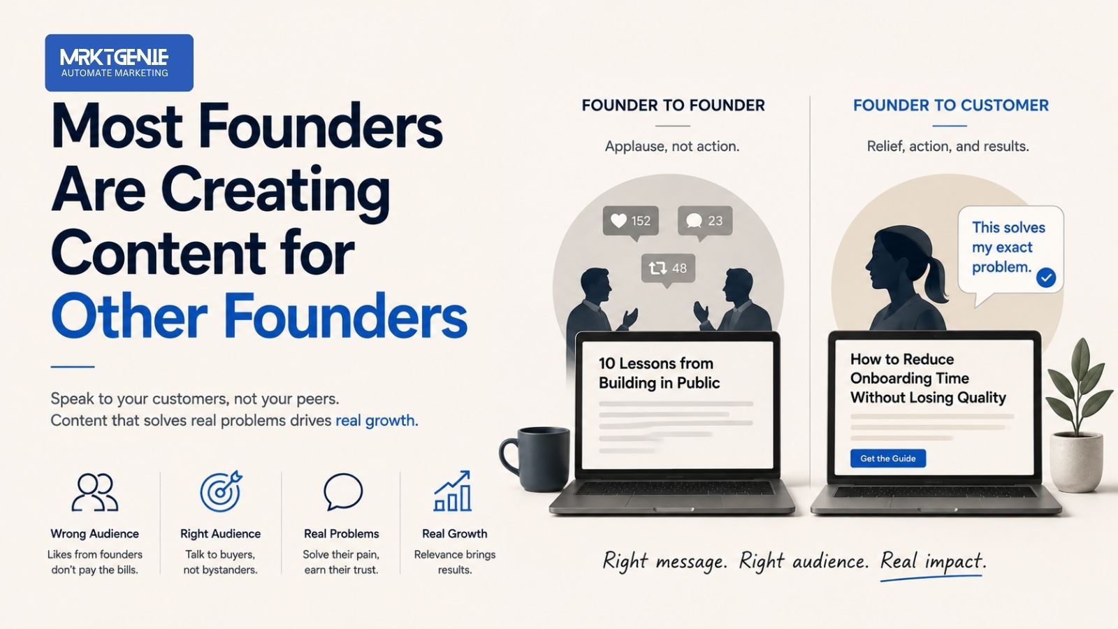 Most Founders Are Creating Content for Other Founders hero image